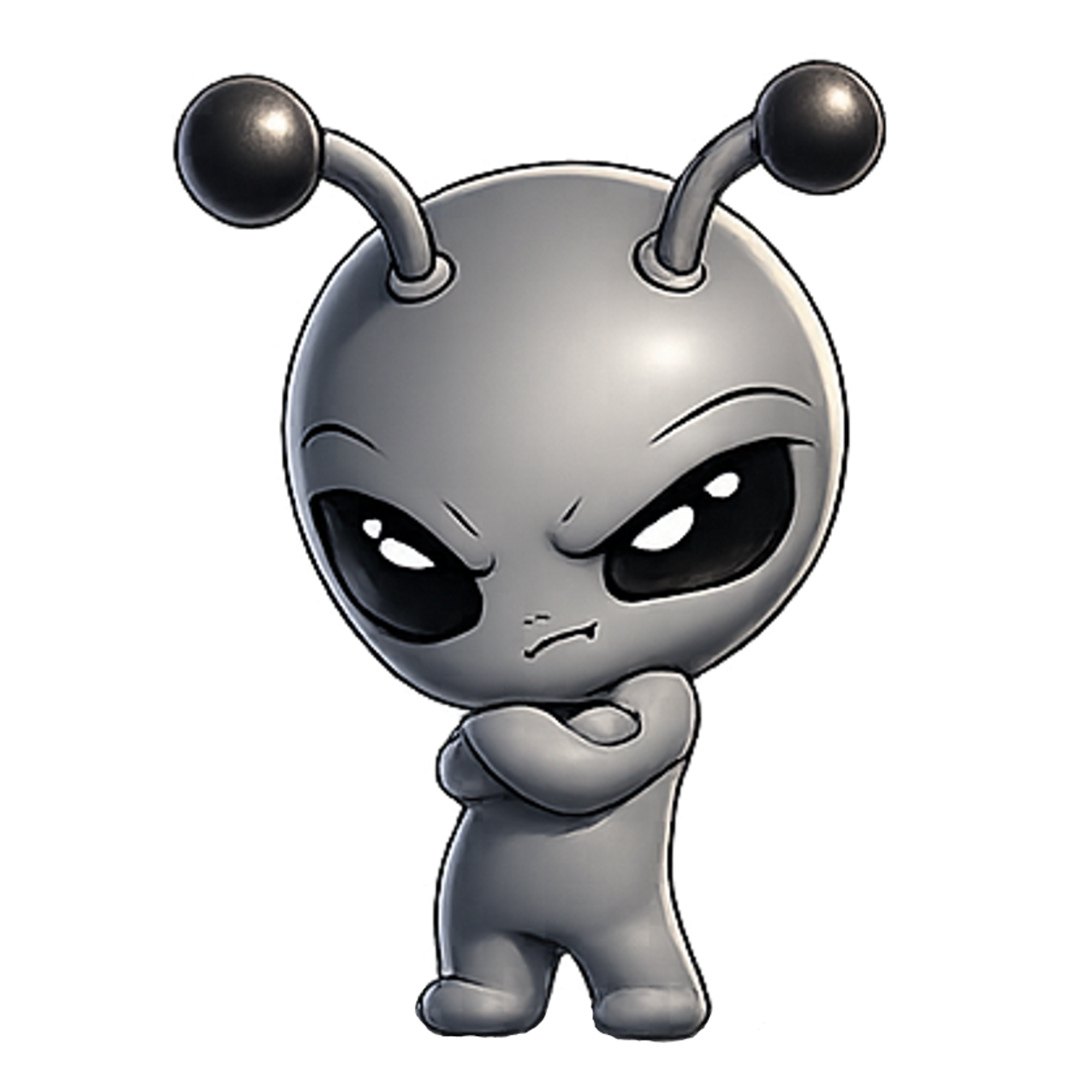 Cute Alien Logo